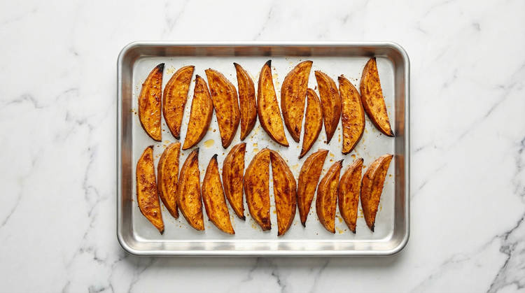 Start Prep & Roast Sweet Potato