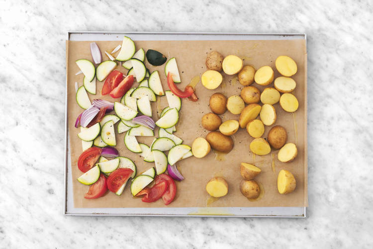 Ugnsrosta grönsaker