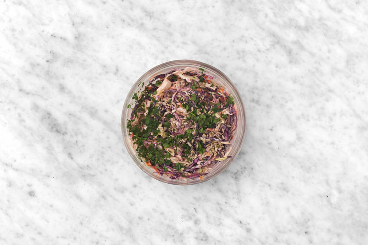Für den Coleslaw