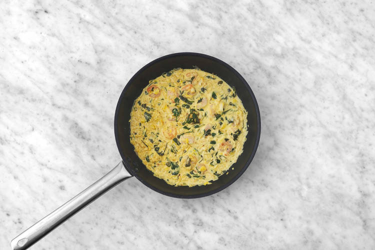 Sauter les crevettes 