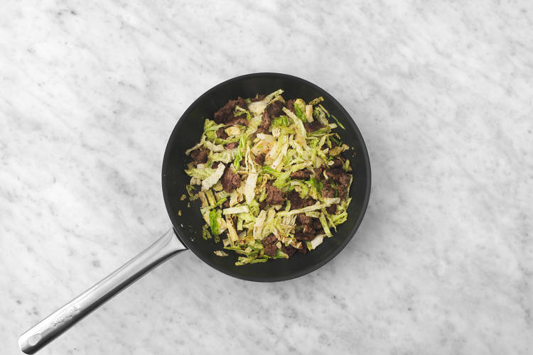 Fry the Cabbage and Beef
