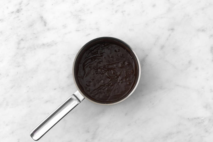 Make the Hot Chocolate Sauce