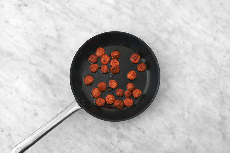 Fry the Chorizo