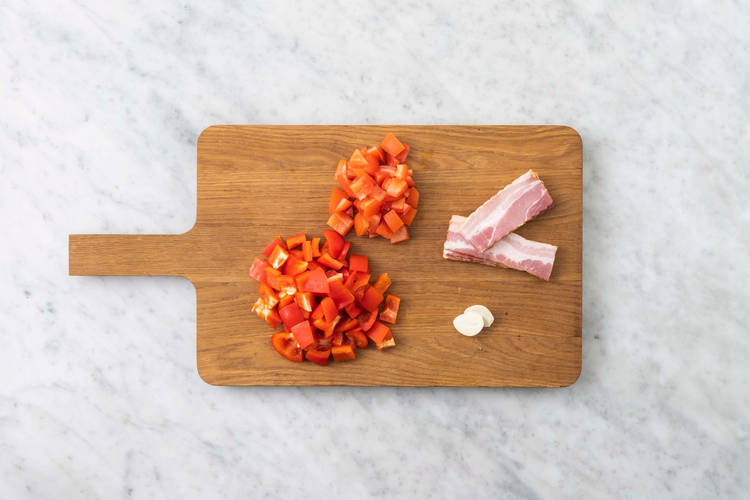 Preparare gli ingredienti