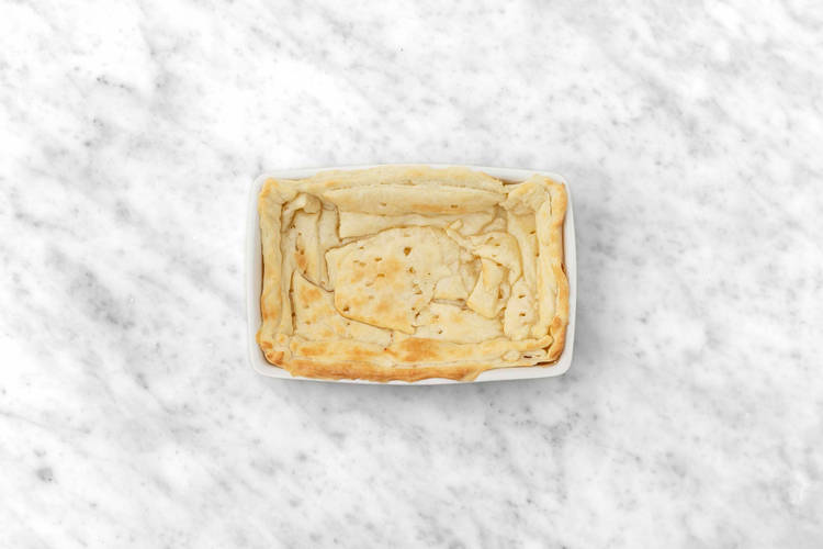 Prepare the quiche