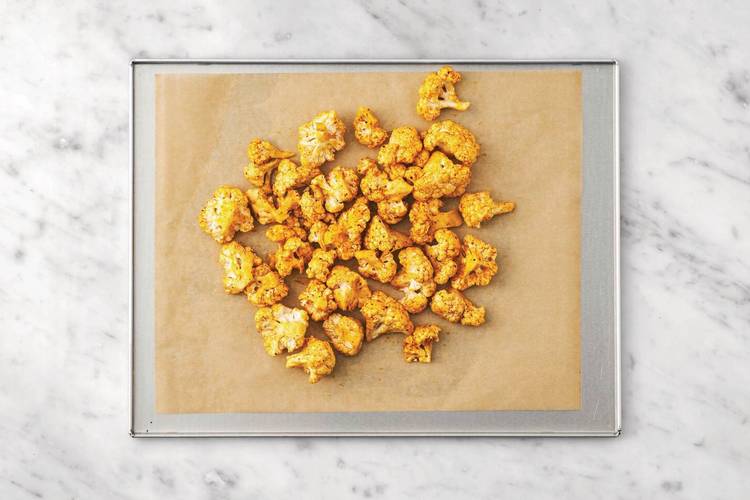 Roast the cauliflower 