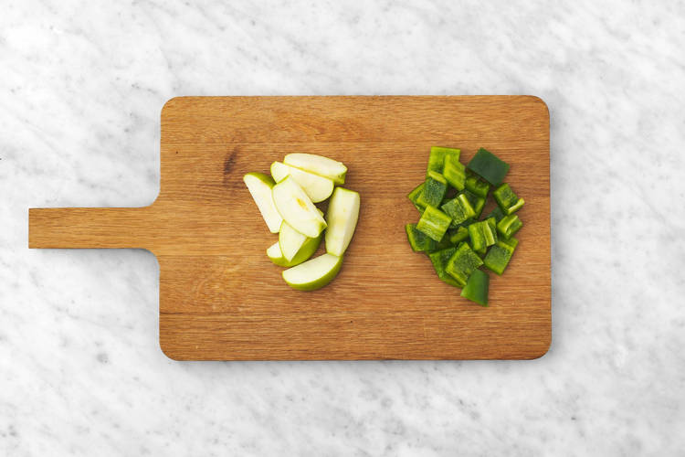Prepara los vegetales