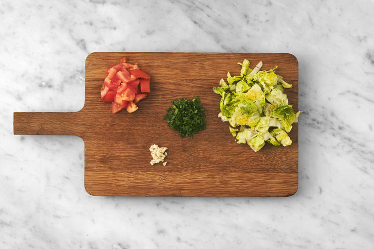 Forbered grønnsaker