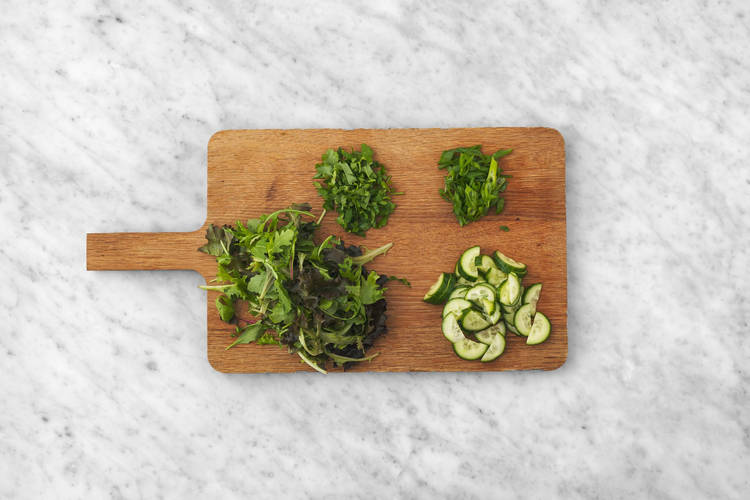 Forbered grønnsaker