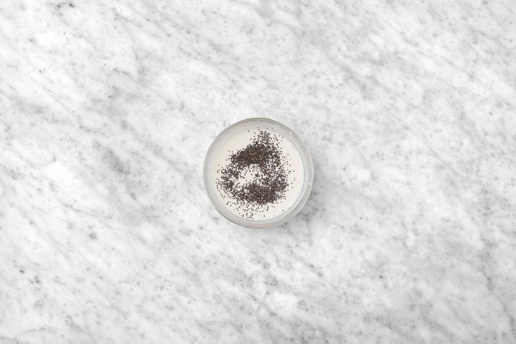 Förbered chiapudding