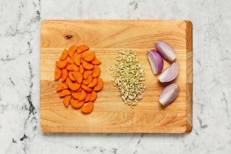 Prep and make curry paste