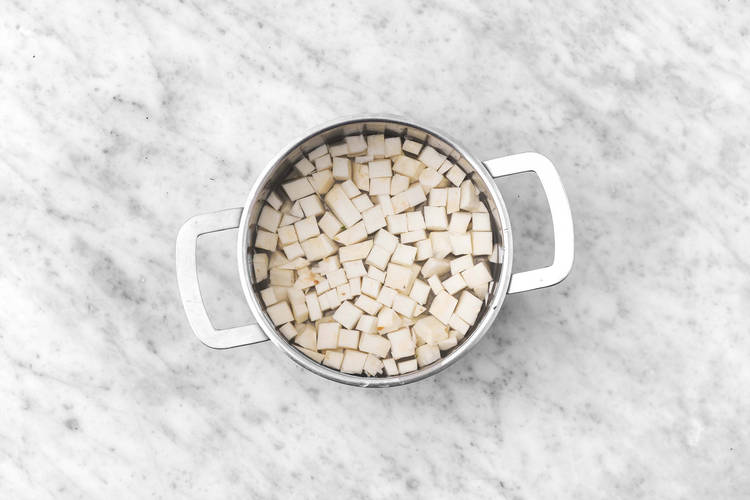 Plouf, dans la casserole !