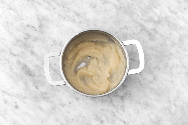 Mousseline en préparation