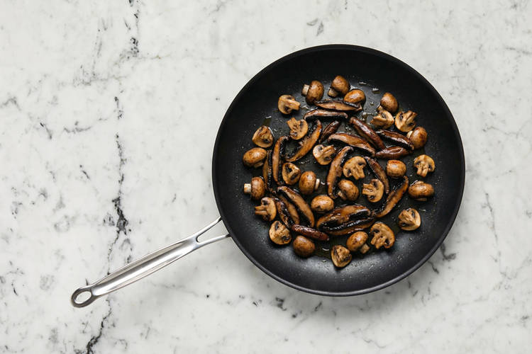 Cuire les champignons