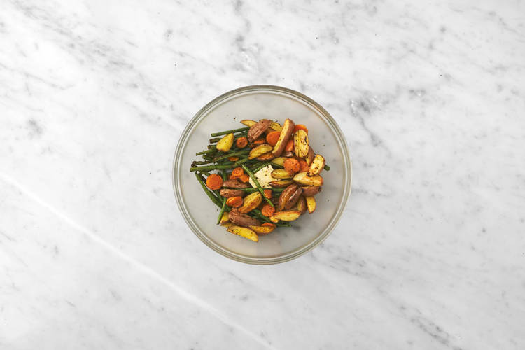 Assaisonner les légumes