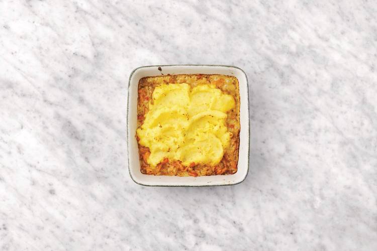 Assemble & bake the pie