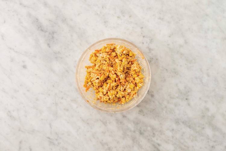 Make the fritter mixture