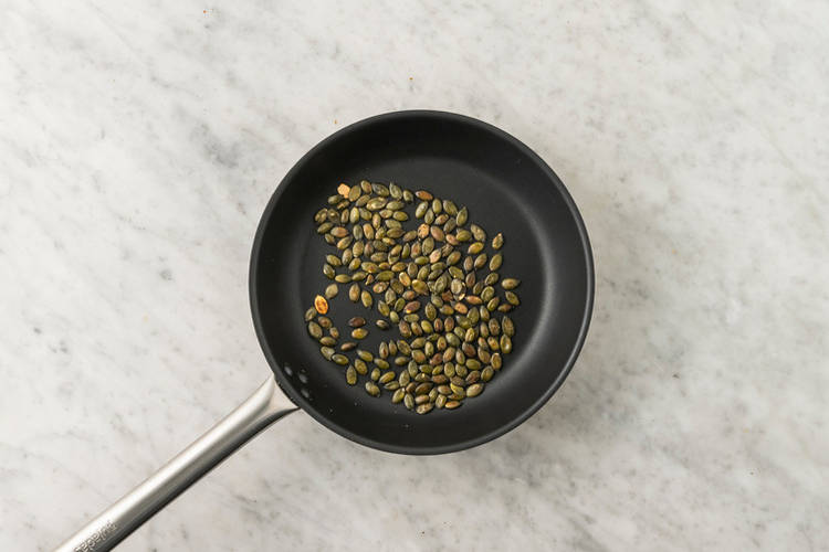 Toast the pepitas