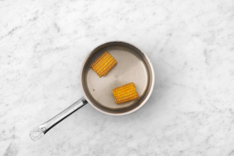 Cook the corn