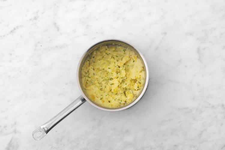 Kartoffelstampf fertigstellen