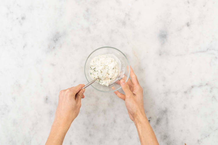 Für den Kräuterdip