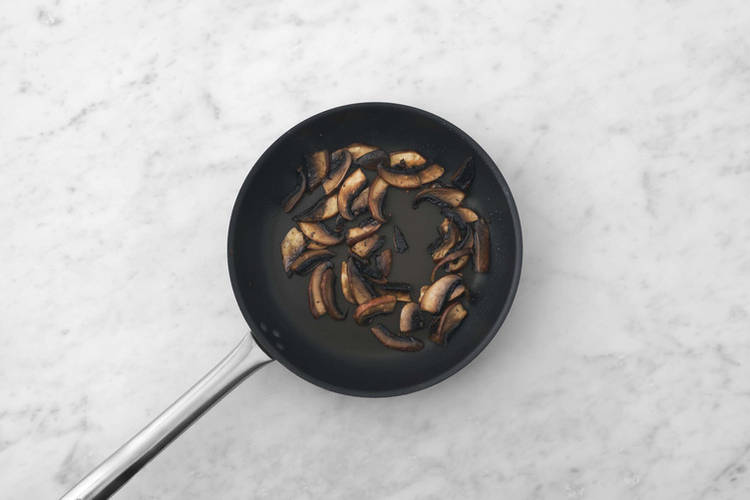 Portobello & Pak Choi braten