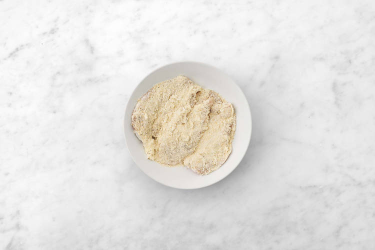 Préparer le poulet parmesan