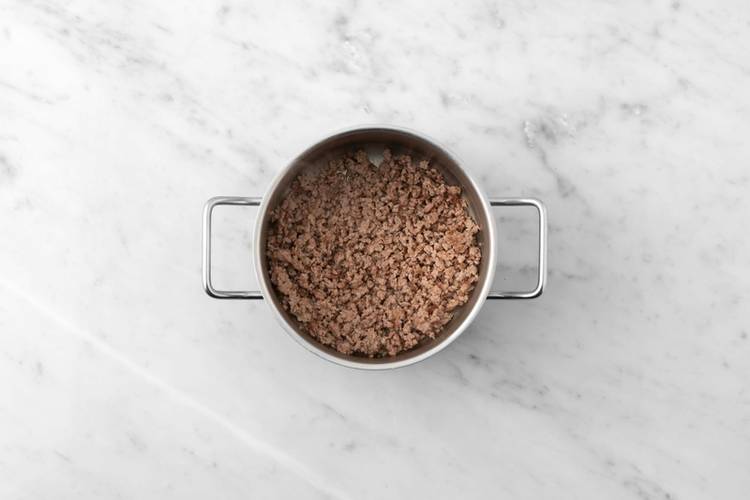 Start prep and cook sausage