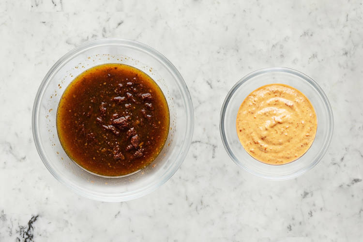 Préparer les sauces