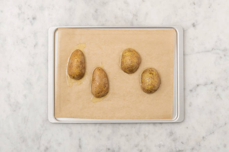 Roast the potatoes