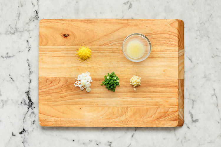 Préparer les autres ingrédients