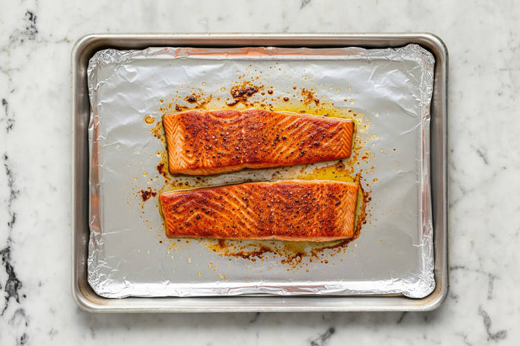 Préparer et griller le saumon