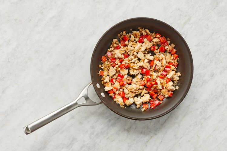 Cook Beyond Meat® and veggies