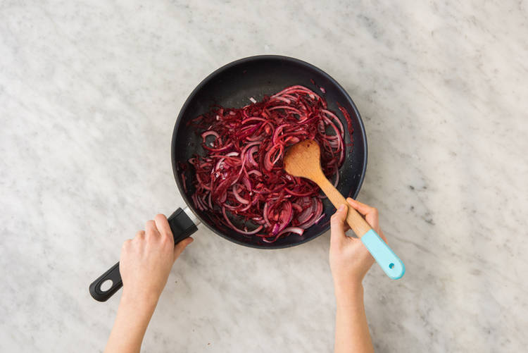 Make the beetroot relish