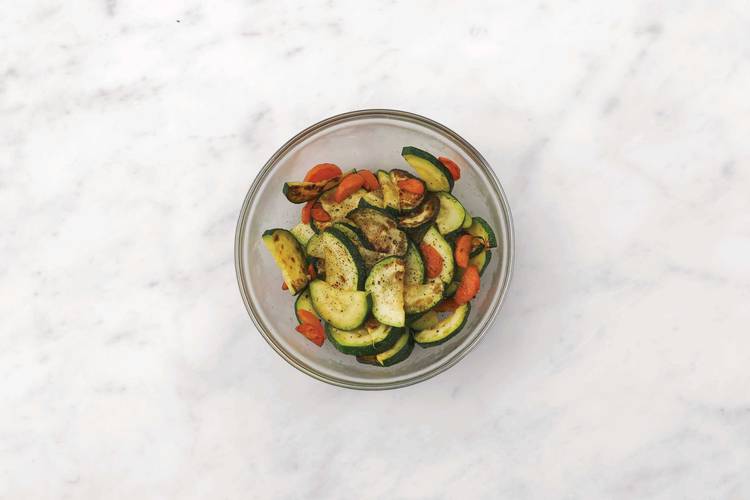 Get prepped & cook the veggies