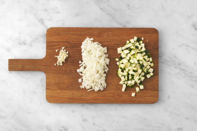 Forbered grønnsaker