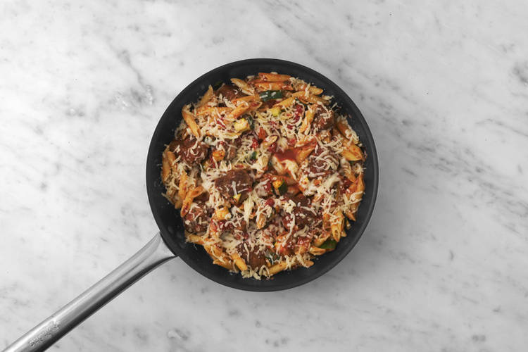 Tillsätt pasta