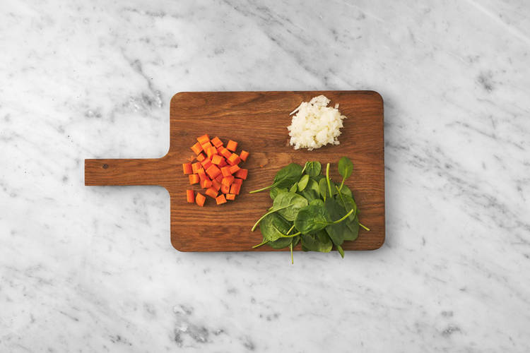 Forbered grøntsager