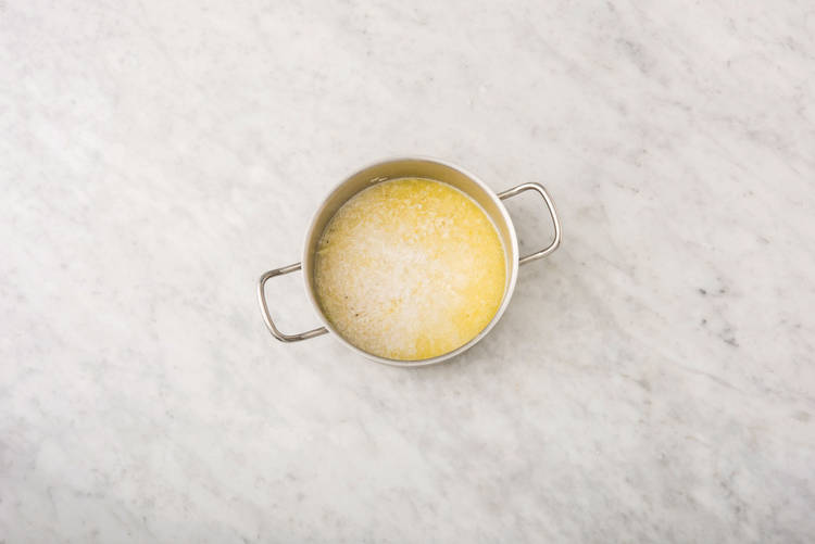 Make the garlic rice