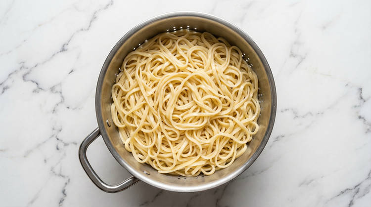 Season Chicken & Cook Noodles