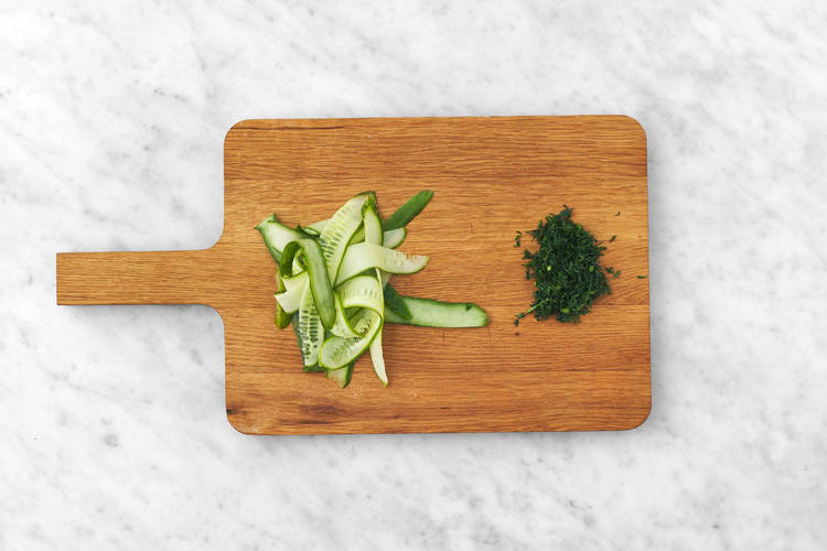 Forbered grønnsaker