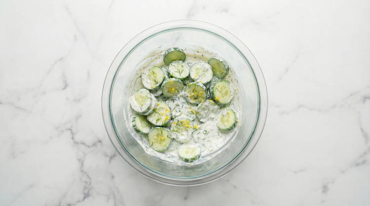 Make Cucumber Salad