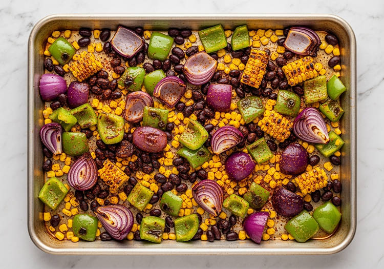 Roast Veggies & Start Pico