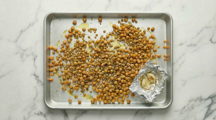 Roast Chickpeas & Lentils