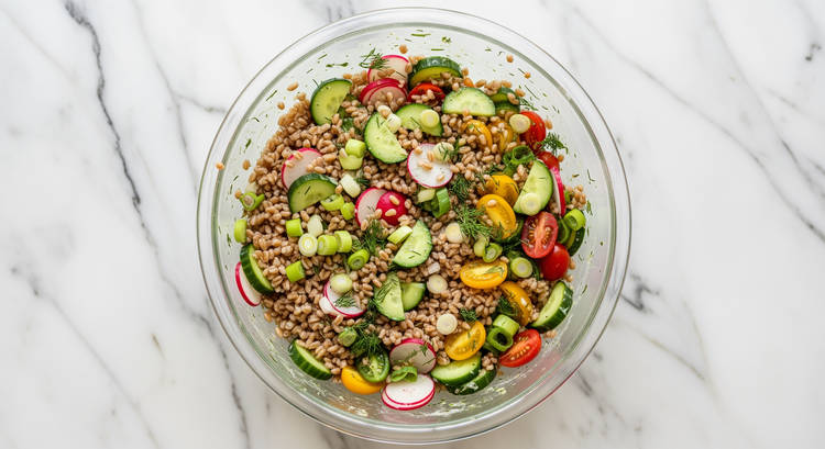 Make Farro Salad