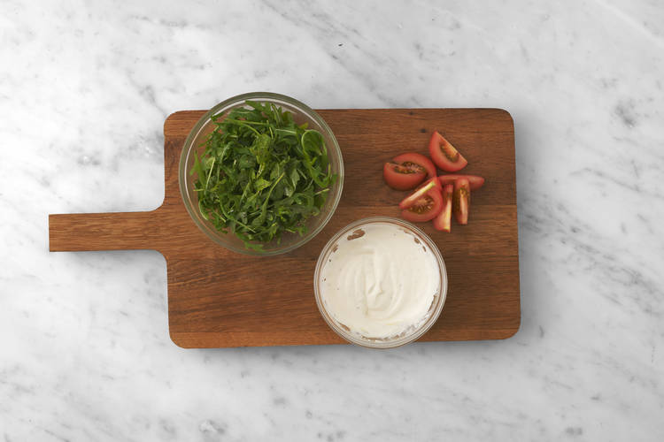 Preparare gli ingredienti 