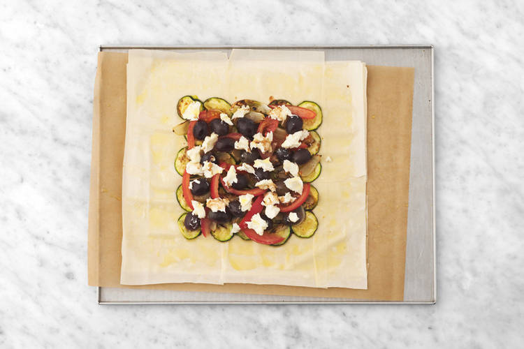 Assemble the galette