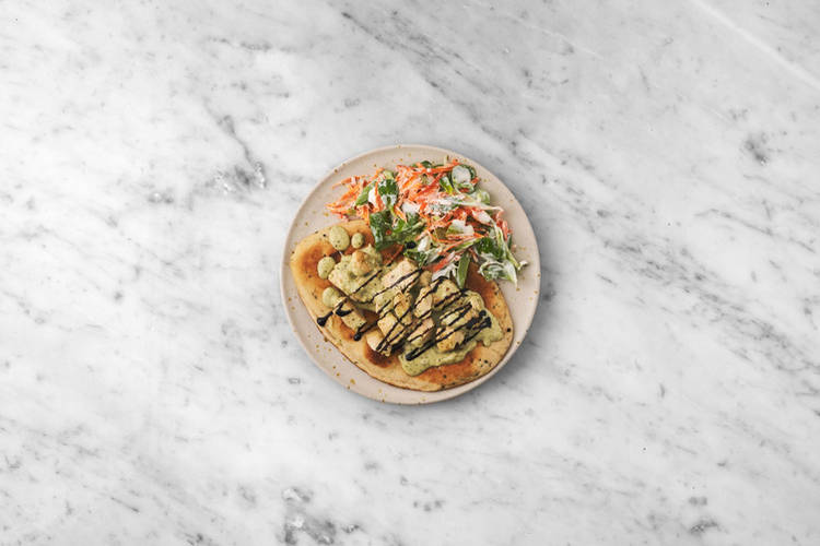 Load the Naans and Serve