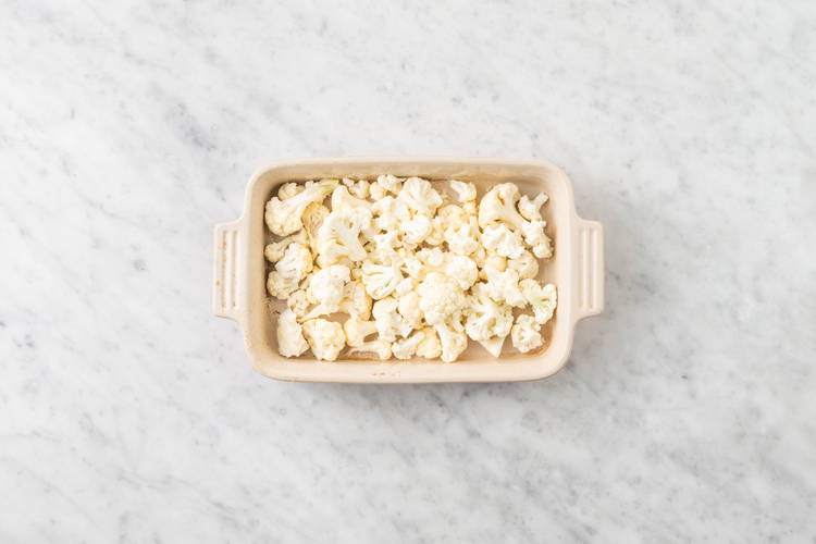 Roast the cauliflower