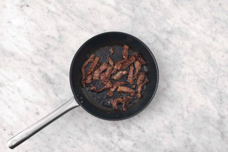 Cook the beef